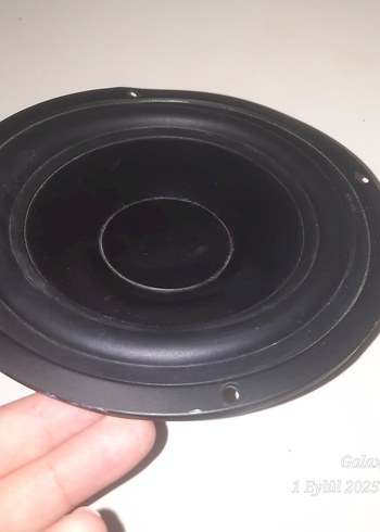 Siyah Yuvarlak Hoparlör - Görsel 8