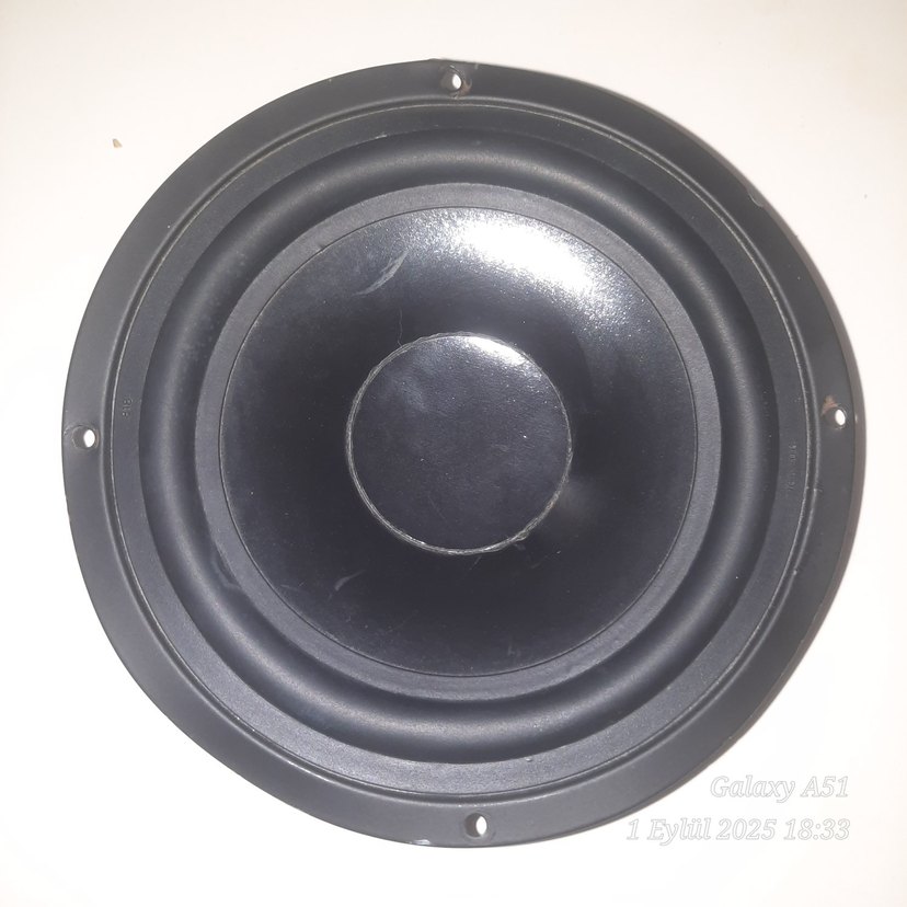 Siyah Yuvarlak Hoparlör - Görsel 4