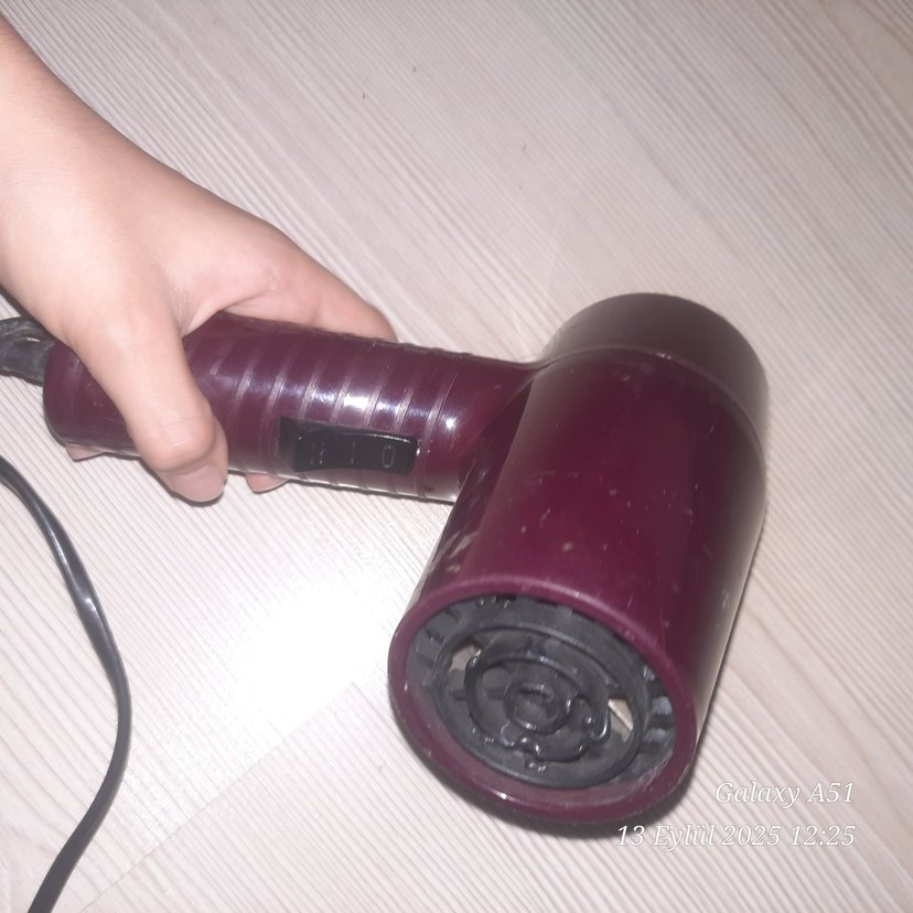 Bordo Grup Saç Kurutma Makinesi 1300W - Görsel 3
