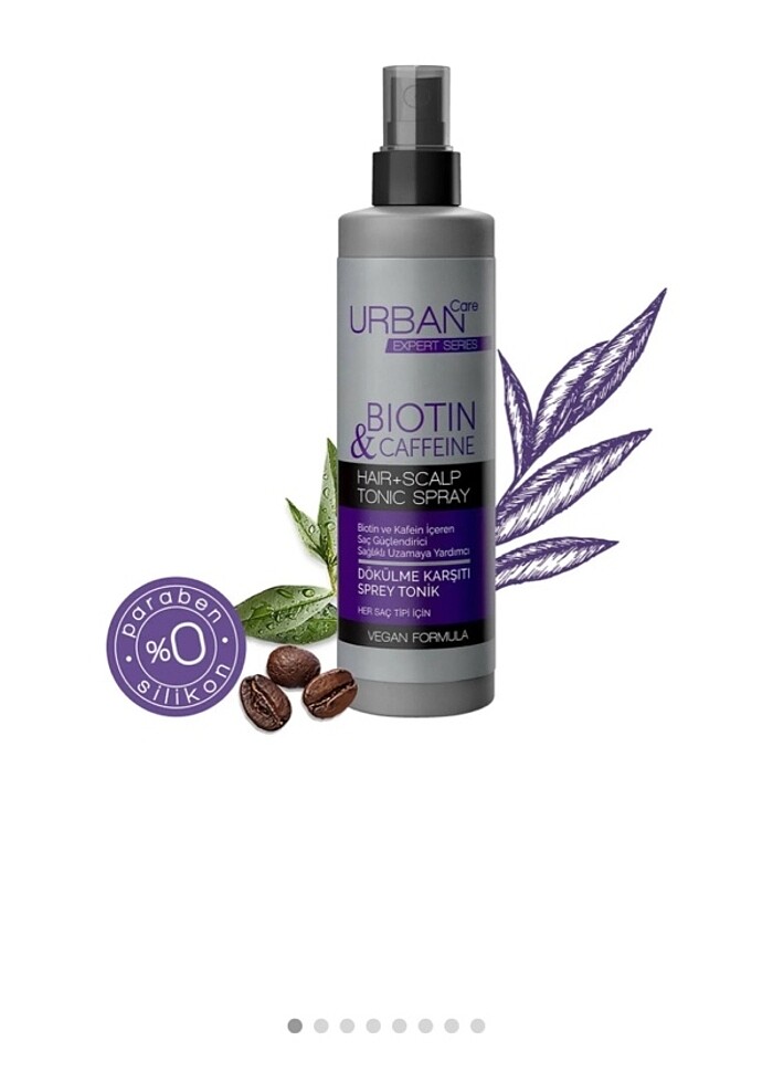 Urban Care Expert Biotin&Caffeine Tonik - Görsel 2