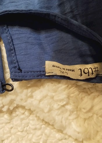 Mavi uzun tunik - Görsel 2