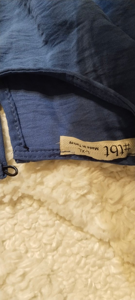 Mavi uzun tunik - Görsel 2