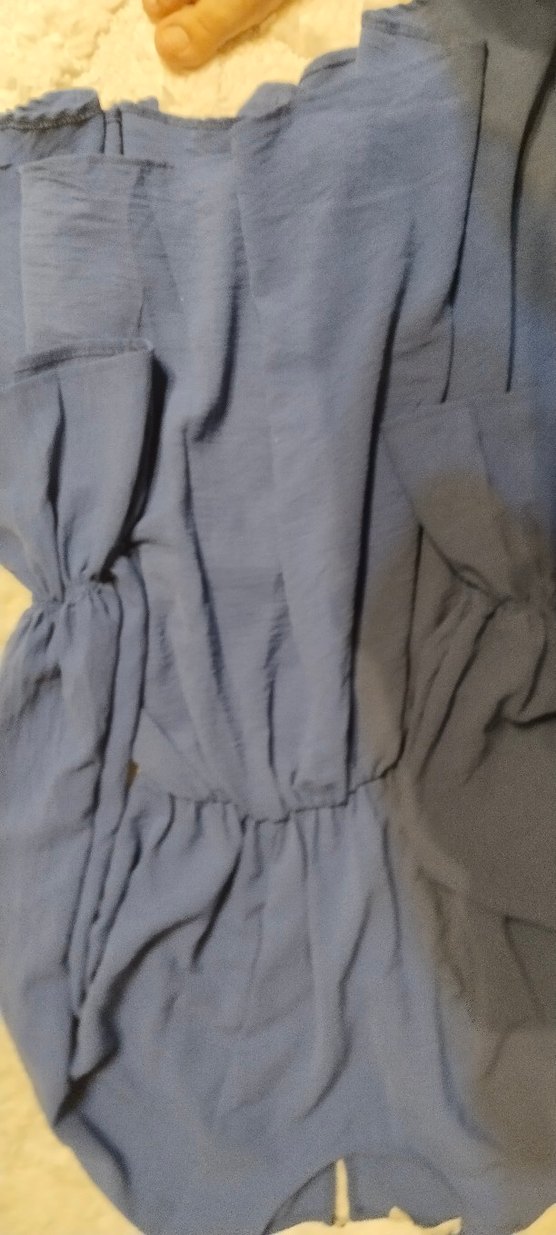 Mavi uzun tunik - Görsel 4