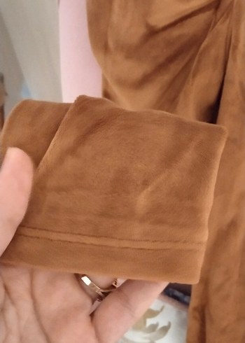 Kahverengi Kadın Midi Elbise - Görsel 3