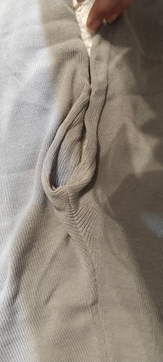 Gri Triko pantolon - Görsel 4