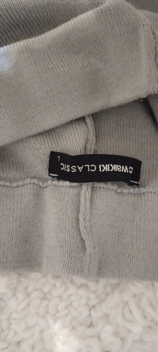 Gri Triko pantolon - Görsel 3