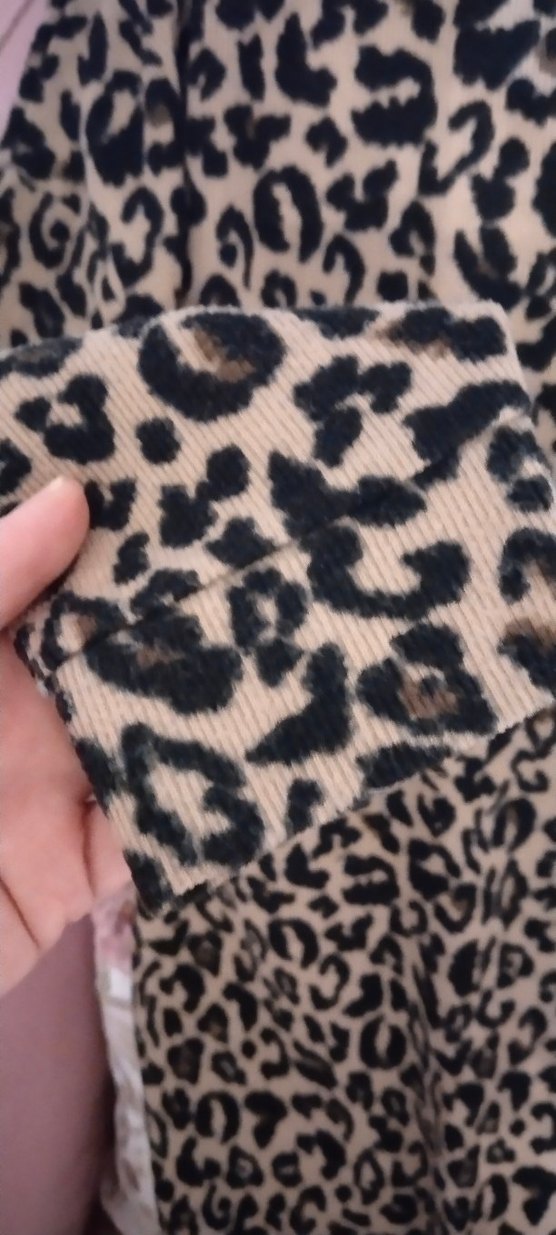 Leopar Desenli Kadın Hamile Bluzu - Görsel 3