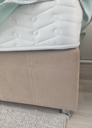 Beden kahverengi Renk İstikbal tek kişilik baza ve başlık