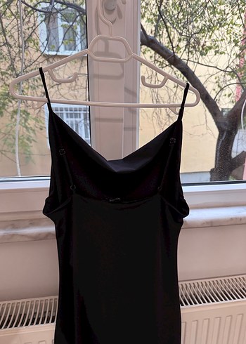 Siyah Uzun Abiye Elbise - Görsel 2