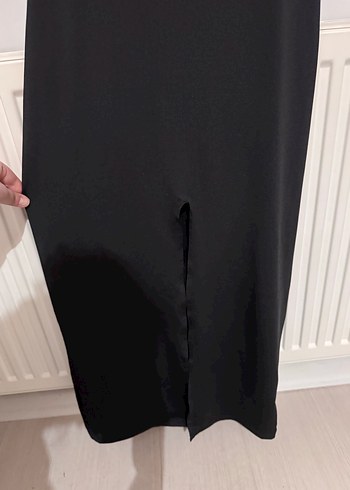 Siyah Uzun Abiye Elbise - Görsel 4