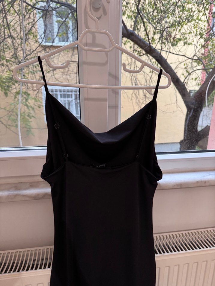 Siyah Uzun Abiye Elbise - Görsel 2