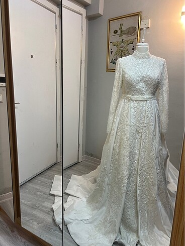 Tesettür gelinlik - Görsel 3