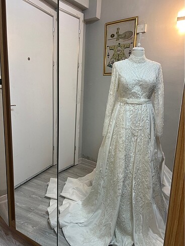 Tesettür gelinlik - Görsel 4