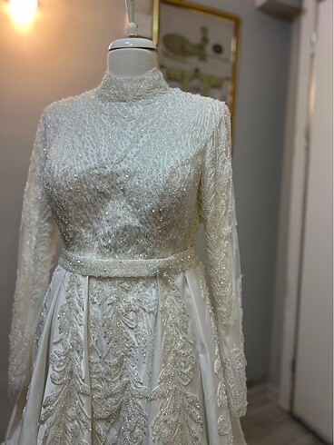 Tesettür gelinlik - Görsel 5