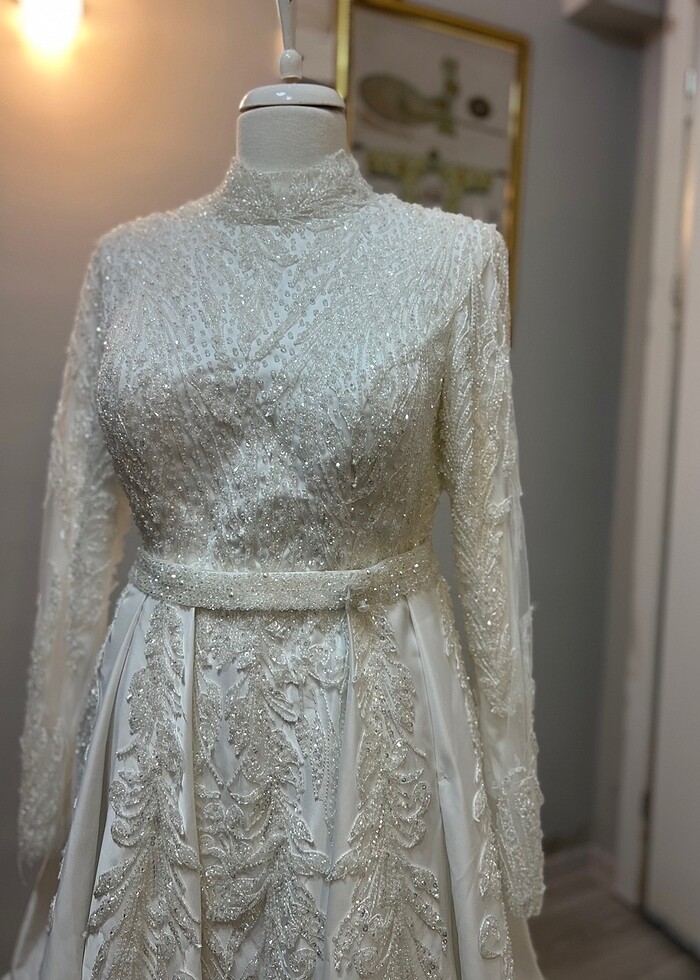 Tesettür gelinlik - Görsel 5