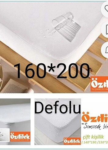 Özdilek Özdilek Sıvı Geçirmez Alez Defolu