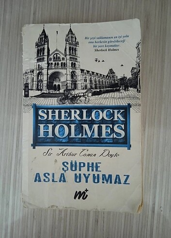 Sherlock Holmes Şüphe asla uyumaz kitap