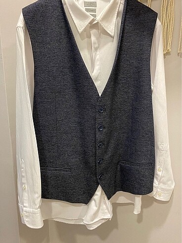 54 Beden D?s Damat Twin Takım Elbise