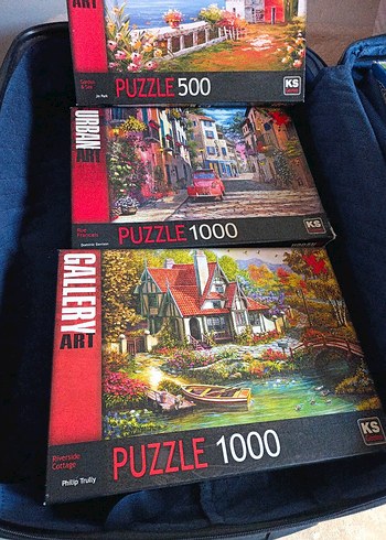  Gallery Art 500 ve 1000 Parça Puzzle Seti
