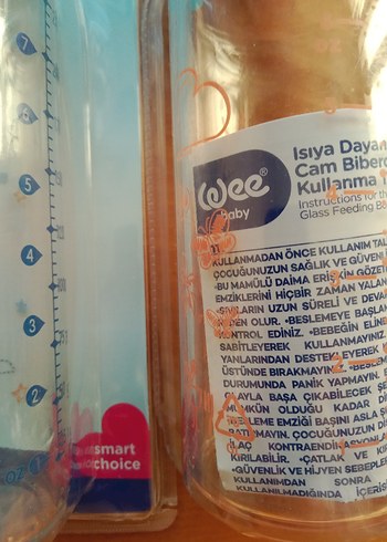 Wee baby Cam Biberon 250ml & 180ml Set - Görsel 3