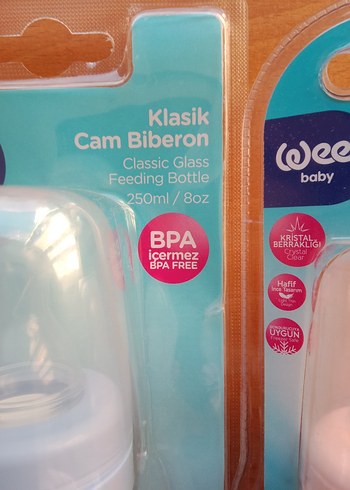Wee baby Cam Biberon 250ml & 180ml Set - Görsel 4