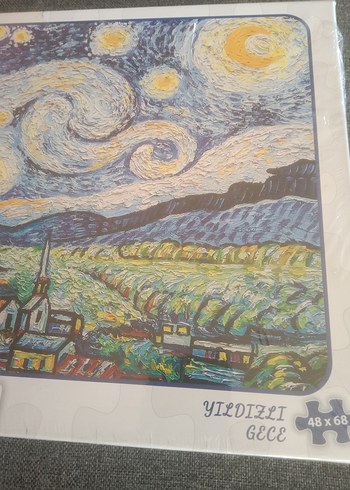 Beden Renk 1000 Parça Yıldızlı Gece Puzzle