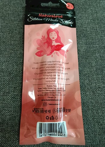 2 li Pastel Yeşil yüz maskesi fırçası - Görsel 7