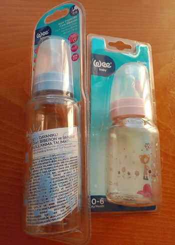 Wee Baby Mavi Cam Biberon 250 ml ve 125 ml - Görsel 5