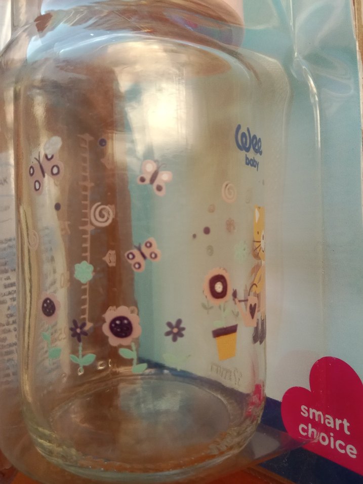 Wee Baby Mavi Cam Biberon 250 ml ve 125 ml - Görsel 4