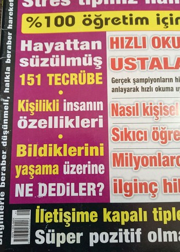 Beden Renk Genç Beyin Kişisel Gelişim Dergisi