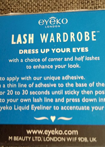 Bej Parlak Takma Kirpikler - Görsel 3