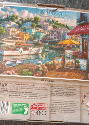 1000Parça Sanat Limanı Puzzle - Görsel 6