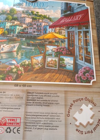 1000Parça Sanat Limanı Puzzle - Görsel 3