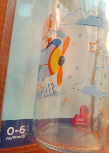 Mavi Pastel Bebek Biberonu, BPA İçermez - Görsel 4