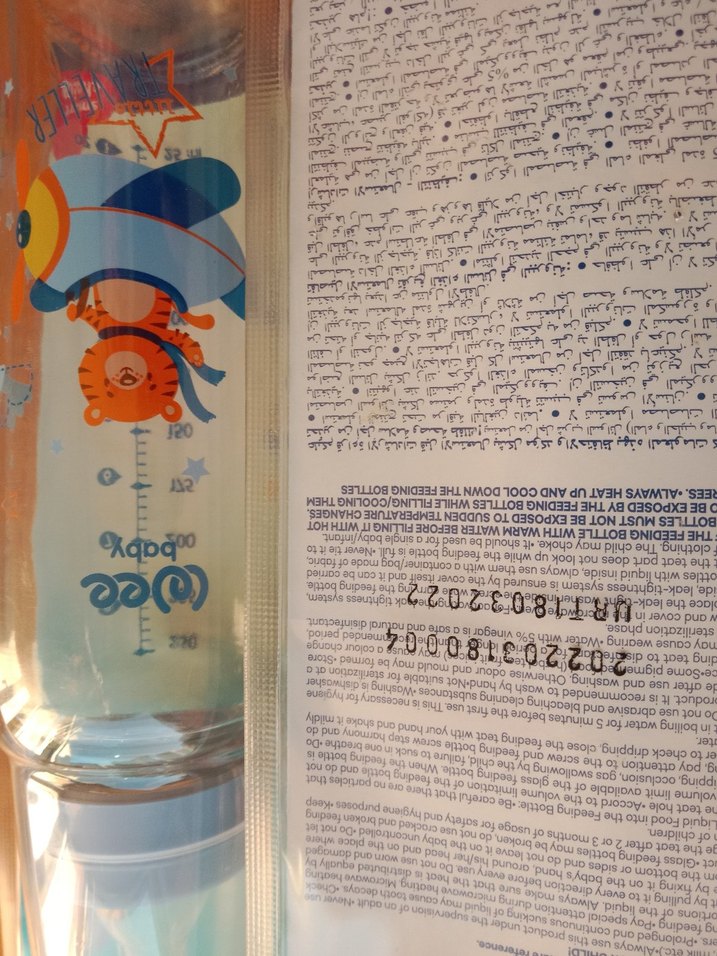 Mavi Pastel Bebek Biberonu, BPA İçermez - Görsel 5