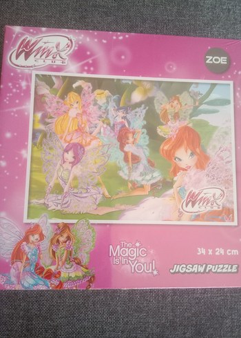 Winx Club 34x24 cm Çocuk Puzzle