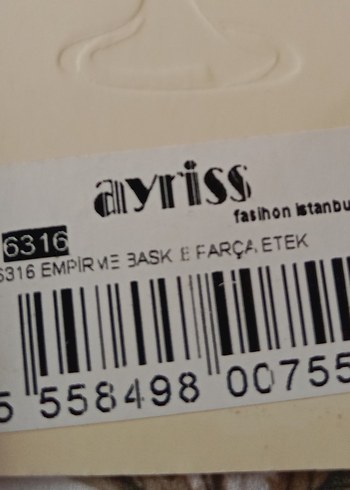 empirme baskı 8 parça desenli şık 38 bd.çan etek - Görsel 3