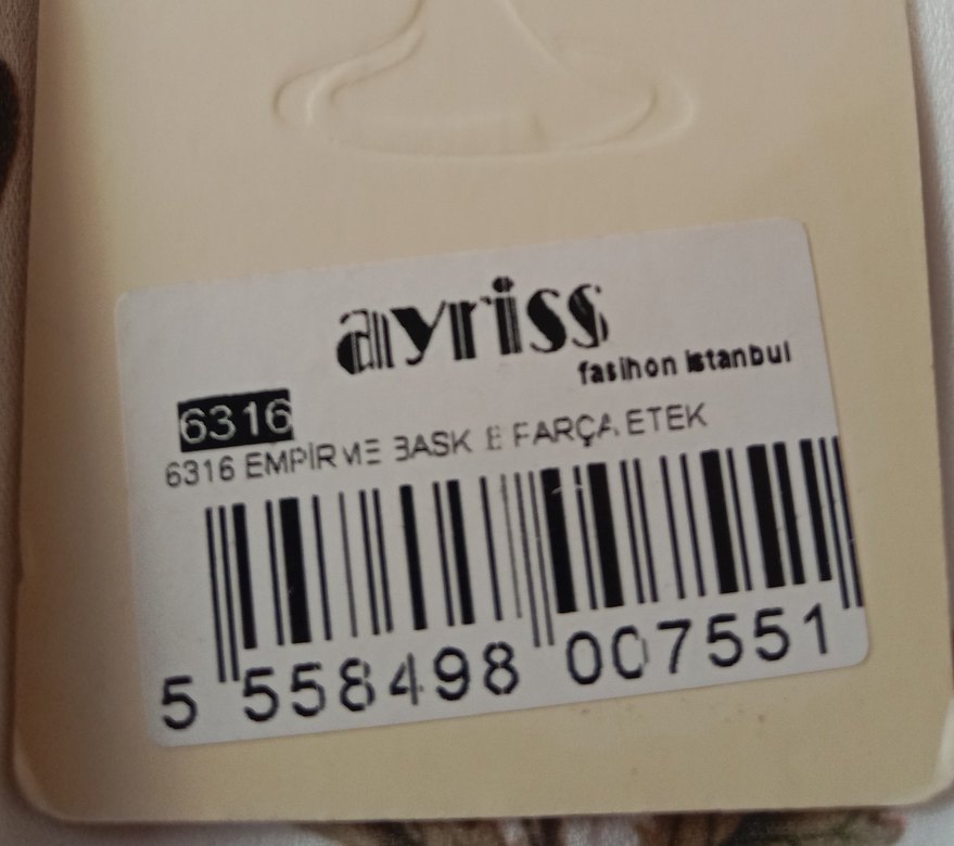 empirme baskı 8 parça desenli şık 38 bd.çan etek - Görsel 3