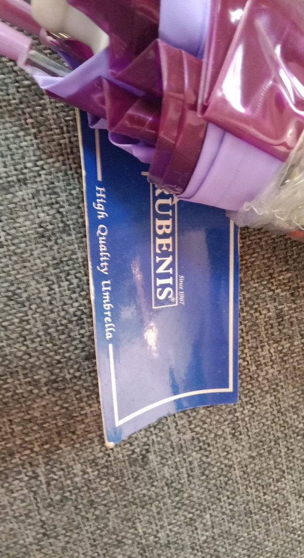 yeni Mor Püsküllü Pastel çocuk Şemsiye - Görsel 4