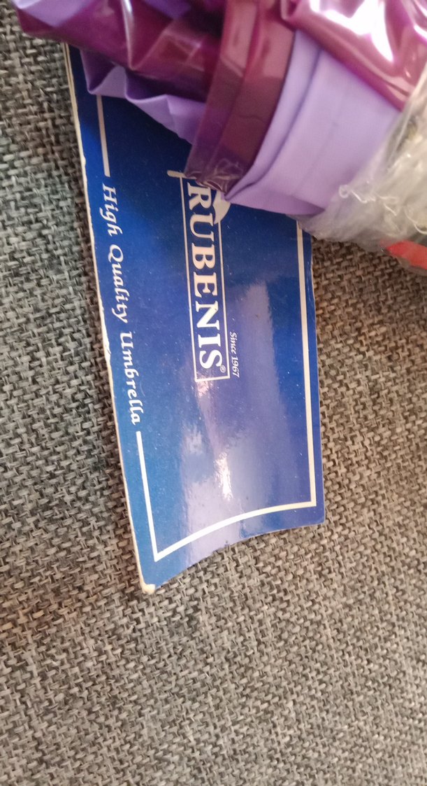 yeni Mor Püsküllü Pastel çocuk Şemsiye - Görsel 5