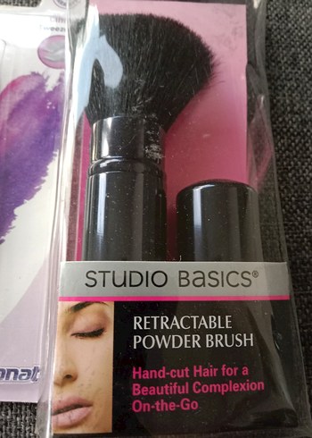 STUDIO BASICS Retraktör Pudra Fırçası ve cımbız - Görsel 4