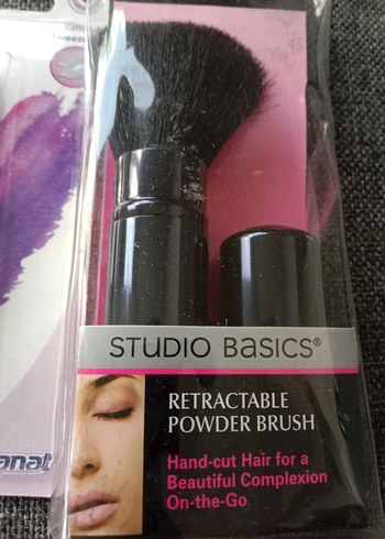 STUDIO BASICS Retraktör Pudra Fırçası ve cımbız - Görsel 5