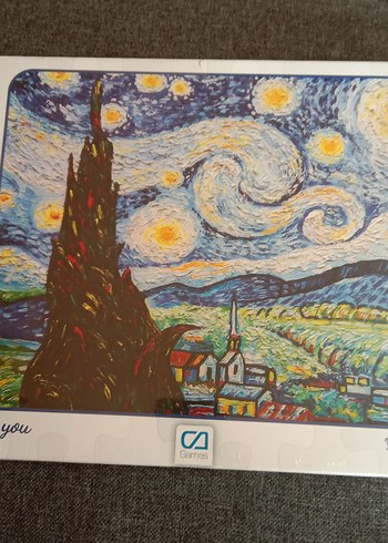 1000 li Renkli Yıldızlı Gece Puzzle