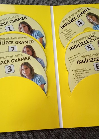 6 lı yeni ingilizce eğitim cd seti