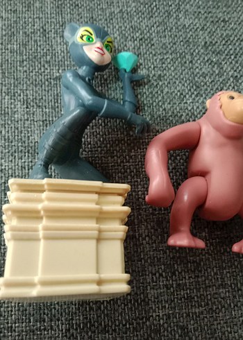 Gri Aksiyon Figürü 2 adet