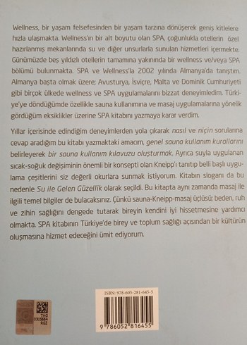 SPA Su ile Gelen Güzellik Kitabı - Görsel 2
