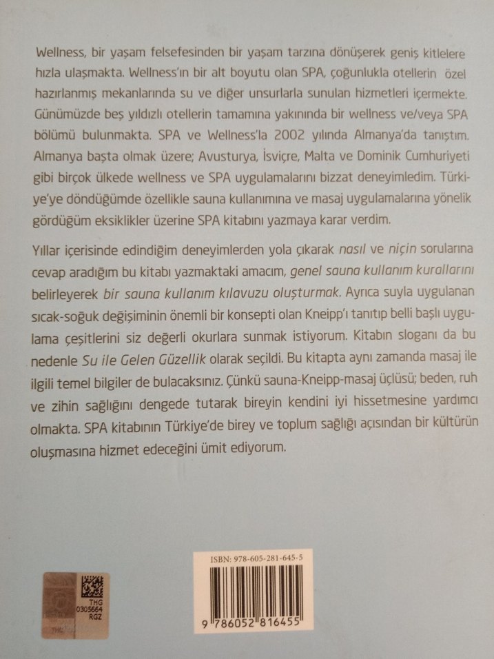 SPA Su ile Gelen Güzellik Kitabı - Görsel 2