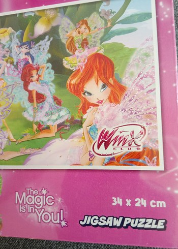 Beden Winx Temalı 34x24 cm Puzzle