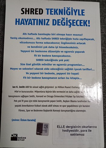 Beden Renk Shred Tekniğiyle İdeal Vücut - Ian K. Smith