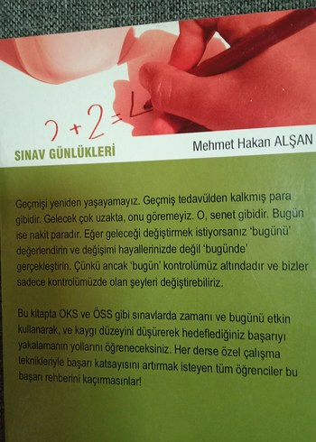  Sınav Günlükleri - Başarı Rehberi Kitabı